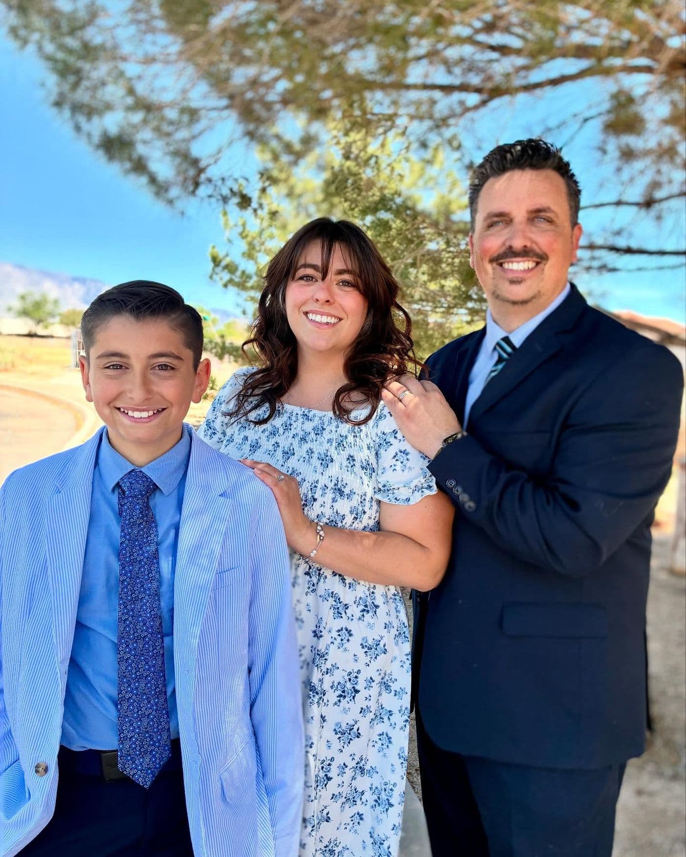 Pastor Ortiz and his family